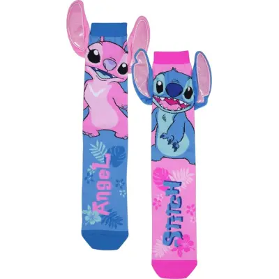 Lilo & Stitch - Disney Knästrumpor - Lilo & Stitch Hawaii Socks - one size - för  flerfärgad