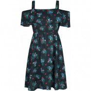 Lilo & Stitch - Disney Kort klänning - Jungle - XS 5XL - för Dam - mörkblå