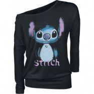 Lilo & Stitch - Disney Långärmad tröja - Graffiti - XS 5XL - för Dam - svart