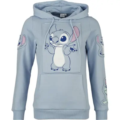 Lilo & Stitch - Disney Luvtröja - Stitch - Cuty - S XXL - för Dam - blå