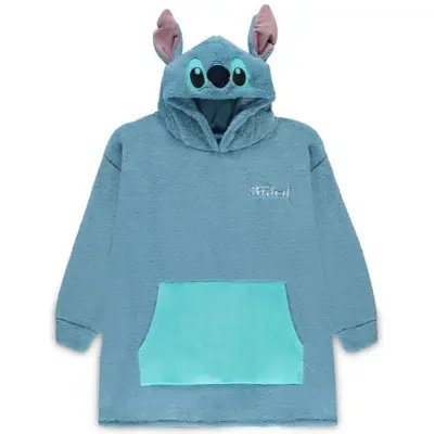 Lilo & Stitch - Disney Luvtröja - Stitch - Lounge Hoodie - XS-M L-XXL - för  blå