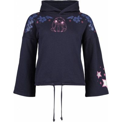 Lilo & Stitch - Disney Luvtröja - Stitch - L XXL - för Dam - mörkblå