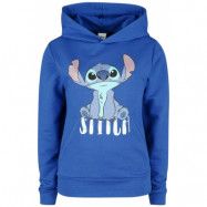 Lilo & Stitch - Disney Luvtröja - Stitch - Sit - S 3XL - för Dam - blå