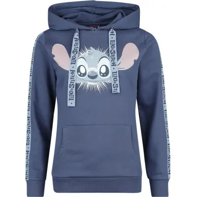 Lilo & Stitch - Disney Luvtröja - Stitch - Spooky - S XXL - för Dam - blå