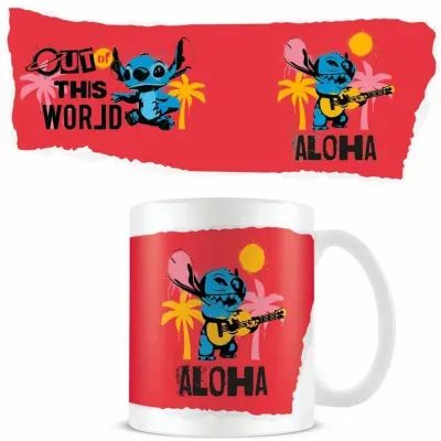 Lilo & Stitch - Disney Mugg - Aloha - för None - flerfärgad