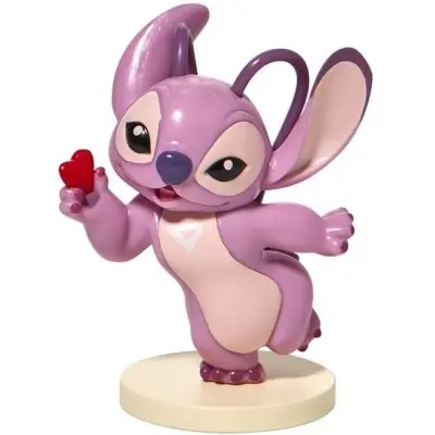 Lilo & Stitch - Disney Samlingsfigurer - Angel with heart - för  flerfärgad