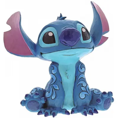Lilo & Stitch - Disney Samlingsfigurer - Big Trouble Stitch - för None -
