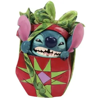 Lilo & Stitch - Disney Samlingsfigurer - Holiday Mischief - för None - flerfärgad