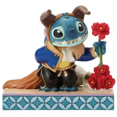 Lilo & Stitch - Disney Samlingsfigurer - Stitch als Biest - för None - flerfärgad