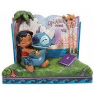 Lilo & Stitch - Disney Staty - Stich Story Book - för