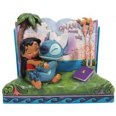 Lilo & Stitch - Disney Staty - Stich Story Book - för