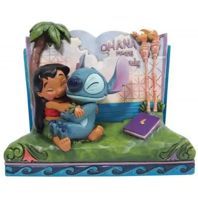Lilo & Stitch - Disney Staty - Stich Story Book - för