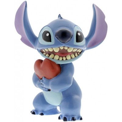 Lilo & Stitch - Disney Staty - Stitch Heart Figurine - för None -