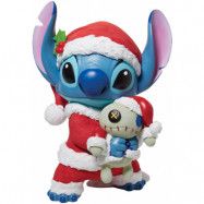 Lilo & Stitch - Disney Staty - Stitch im Weihnachtsmannkostüm - för