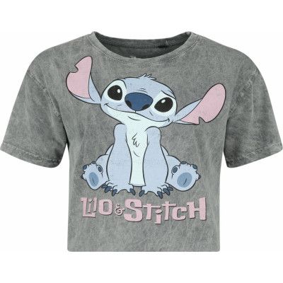 Lilo & Stitch - Disney T-shirt - Stitch - M 3XL - för Dam - flerfärgad