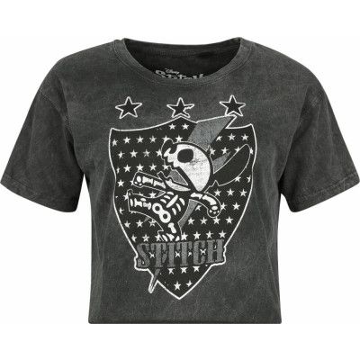 Lilo & Stitch - Disney T-shirt - Stitch - Skeleton - L XXL - för Dam - svart