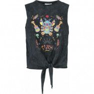 Lilo & Stitch - Disney Topp - Viva Mexico - S XXL - för Dam - svart