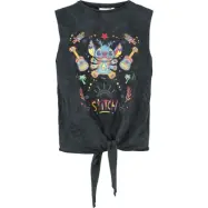 Lilo & Stitch - Disney Topp - Viva Mexico - S XXL - för Dam - svart