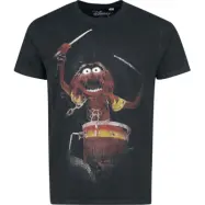 Mupparna - Disney T-shirt - Animal - Dr. Teeth - M 4XL - för Herr - svart