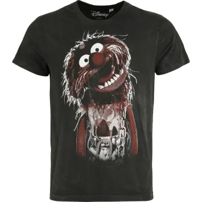 Mupparna - Disney T-shirt - Animal - Ready To Rock - M 4XL - för Herr - flerfärgad