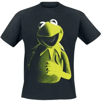 Mupparna - Disney T-shirt - Kermit Posing - M 3XL - för Herr - svart
