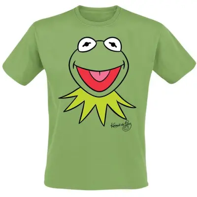 Mupparna - Disney T-shirt - Kermit The Frog - M 3XL - för Herr - grön