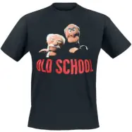 Mupparna - Disney T-shirt - Old School - Heavyweight - S 5XL - för  svart