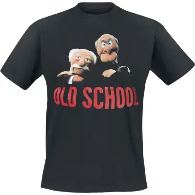 Mupparna - Disney T-shirt - Old School - M 5XL - för  svart