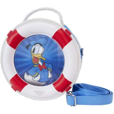 Musse & Mimmi Pigg - Disney Handväska - Loungefly - Donald Duck (90th Anniversary) - för Dam - flerfärgad