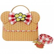 Musse & Mimmi Pigg - Disney Handväska - Loungefly - Minnie Picnic Basket - för Dam - flerfärgad