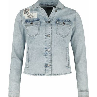 Musse & Mimmi Pigg - Disney Jeansjacka - Musse Pigg jeansjacka - S XL - för Dam - denim/blå