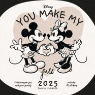 Musse & Mimmi Pigg - Disney Kalender - Familjekalender 2025 - för flerfärgad