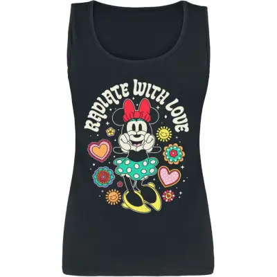 Musse & Mimmi Pigg - Disney Linnen - Mimmi Pigg - Radiate with Love - M L - för Dam - svart