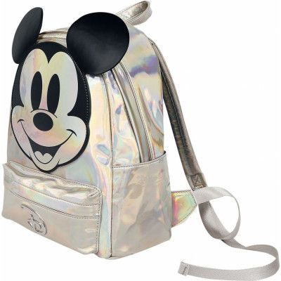 Musse & Mimmi Pigg - Disney Miniryggsäckar - Disney 100 - för Dam - silverfärgad