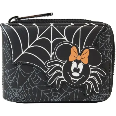 Musse & Mimmi Pigg - Disney Plånbok - Loungefly - Spider Minnie - för Dam - svart/vit/orange