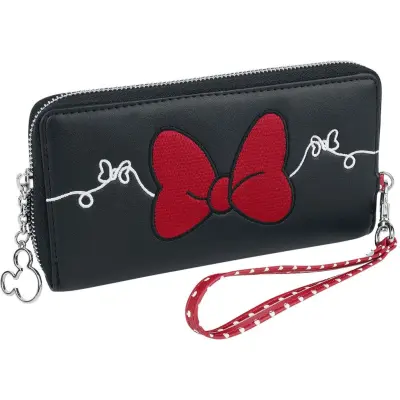 Musse & Mimmi Pigg - Disney Plånbok - Mimmi Pigg - för Dam - röd/svart