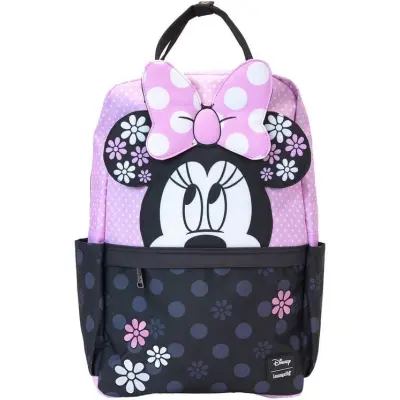 Musse & Mimmi Pigg - Disney Ryggsäck - Loungefly - Minnie Floral Rock The Dots - för Dam - flerfärgad