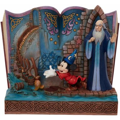 Musse & Mimmi Pigg - Disney Samlingsfigurer - Fantasia - Zauberer Micky - för