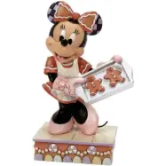 Musse & Mimmi Pigg - Disney Samlingsfigurer - Minnie - Baking Bliss - för flerfärgad
