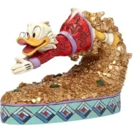 Musse & Mimmi Pigg - Disney Samlingsfigurer - Treasure Dive (Scrooge McDuck Figurine) - för None - flerfärgad