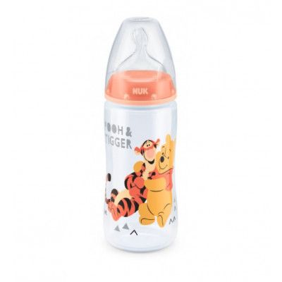 NUK First Choice Disney Flaska 300ml Silikon (Salmon)