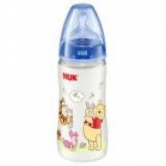NUK First Choice Nalle Puh PP Flaska 300ml Silikon (Blå)