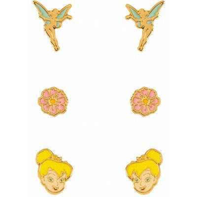 Peter Pan - Disney Örhängesset - Tingeling - för  guldfärgad