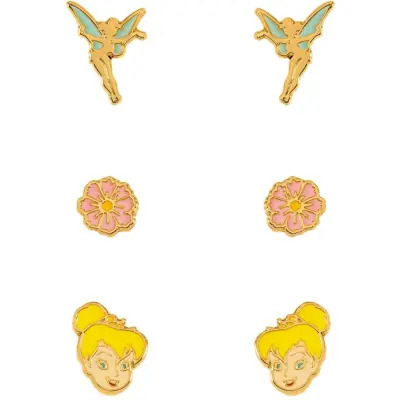 Peter Pan - Disney Örhängesset - Tingeling - för  guldfärgad