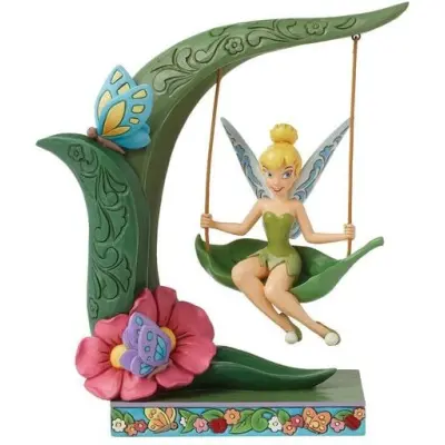 Peter Pan - Disney Dekorationsprodukter - Tinker Bell - Suspended in Springtime Magic - för None - flerfärgad