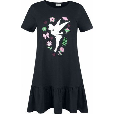 Peter Pan - Disney Långklänning - Tinker Bell - Flower - S M - för Dam - svart