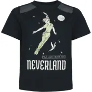 Peter Pan - Disney T-shirt - Tingeling - Neverland - S XXL - för Dam - svart