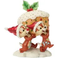 Piff & Puff - Disney Samlingsfigurer - Chip and Dale Stealing Fruit Cake - för None - flerfärgad