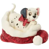 Pongo & de 101 dalmatinerna - Disney Samlingsfigurer - 101 Dalmatiner Santa Hat - för None - flerfärgad