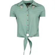 Prinsessan och grodan - Disney Kortärmad tröja - Disney Princess - Picnic Collection - Tiana - L XXL - för Dam - grön